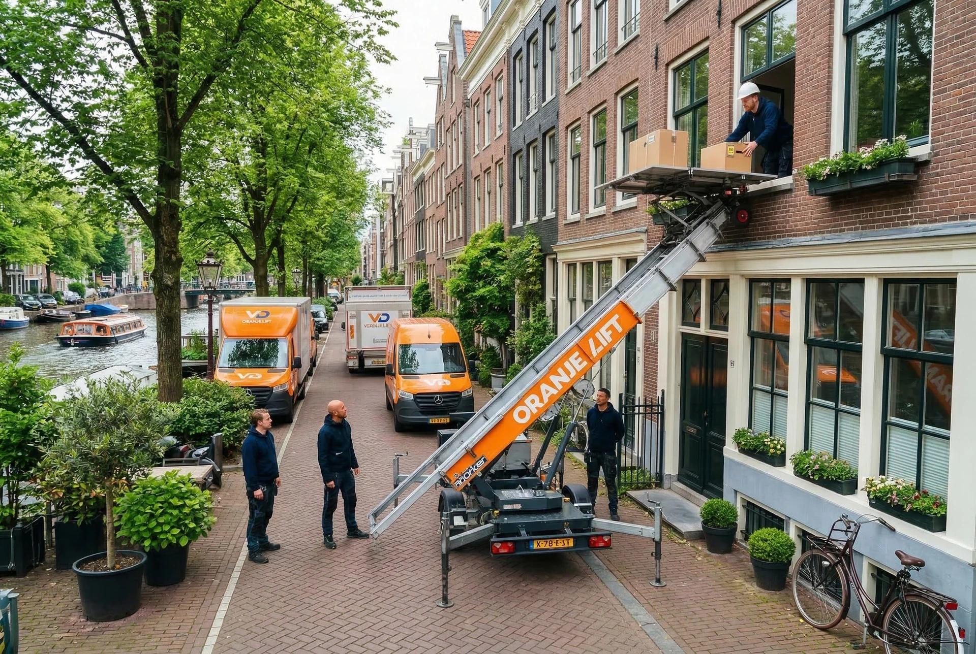 Verhuislift huren Amsterdam